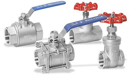 Threaded valve series