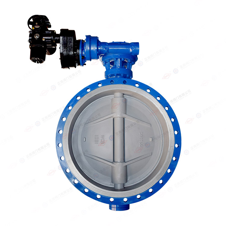 Electric flange butterfly valve