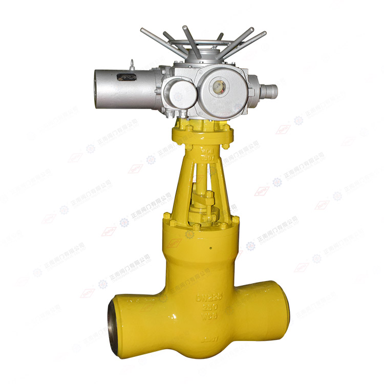 Power station gate valve