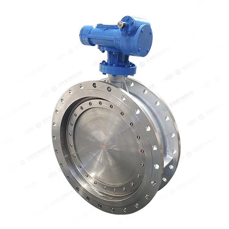Hard sealed flange butterfly valve