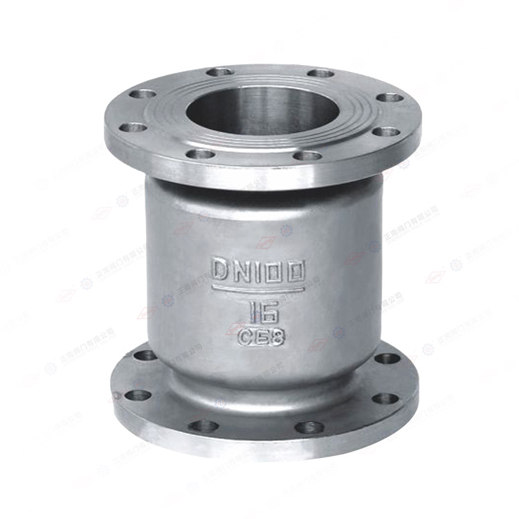 Vertical check valve