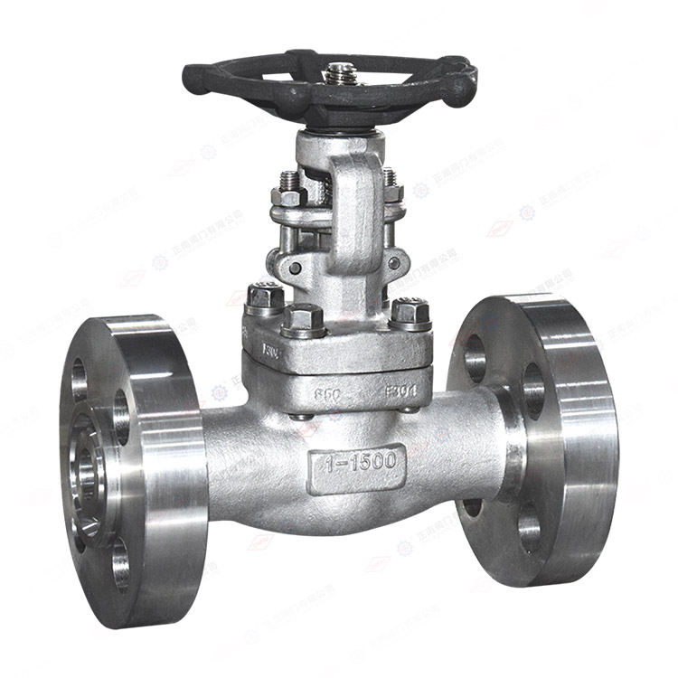 Forged steel flange gate valve
