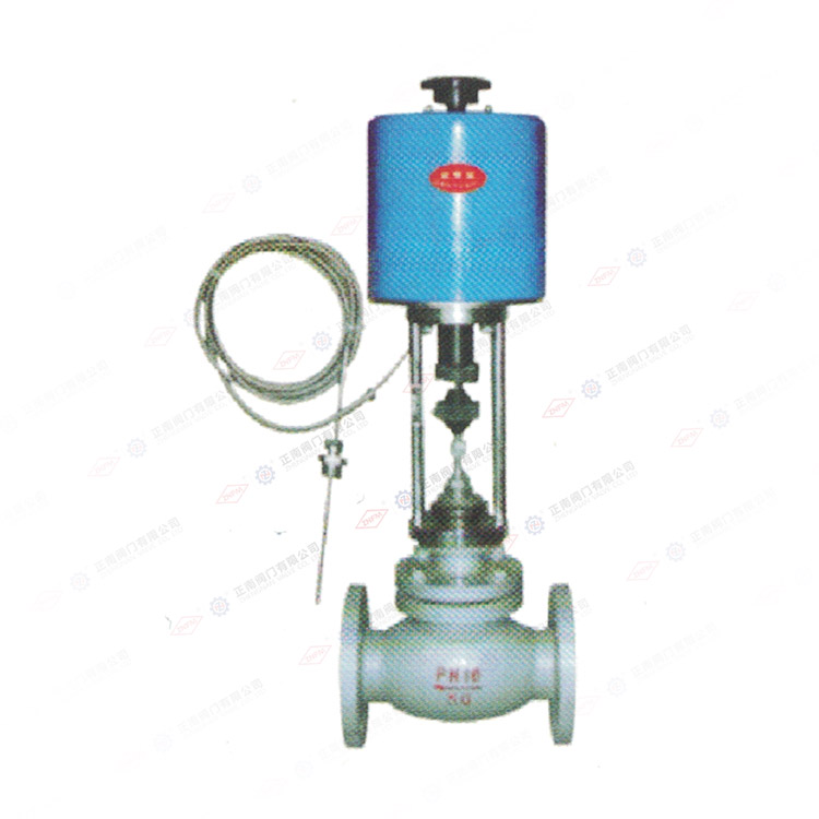 Visual electronic control temperature regulating valve